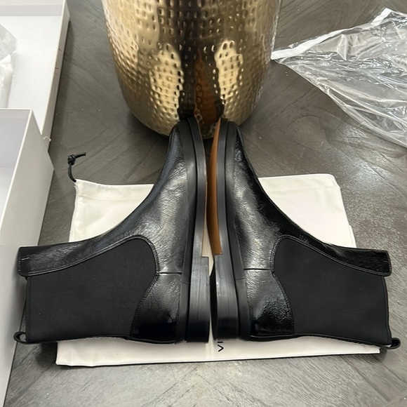 VINCE Cecyl Patent Ankle Boot - Picture 8 of 13